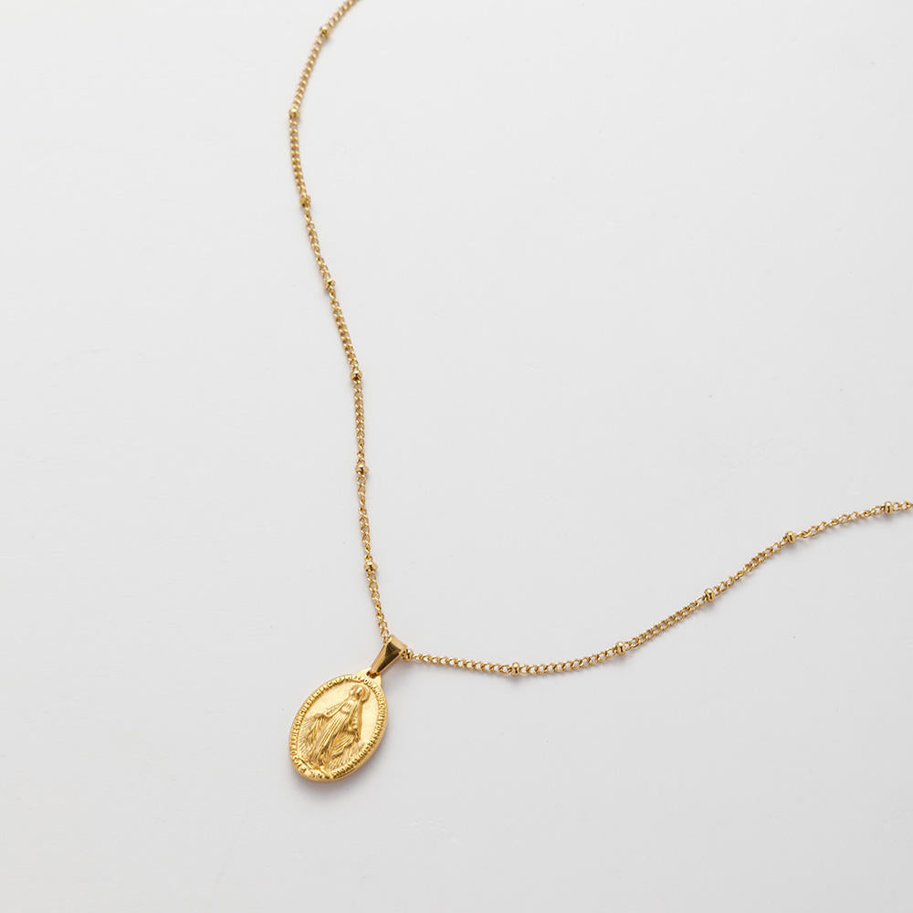 Clémence Medallion Necklace