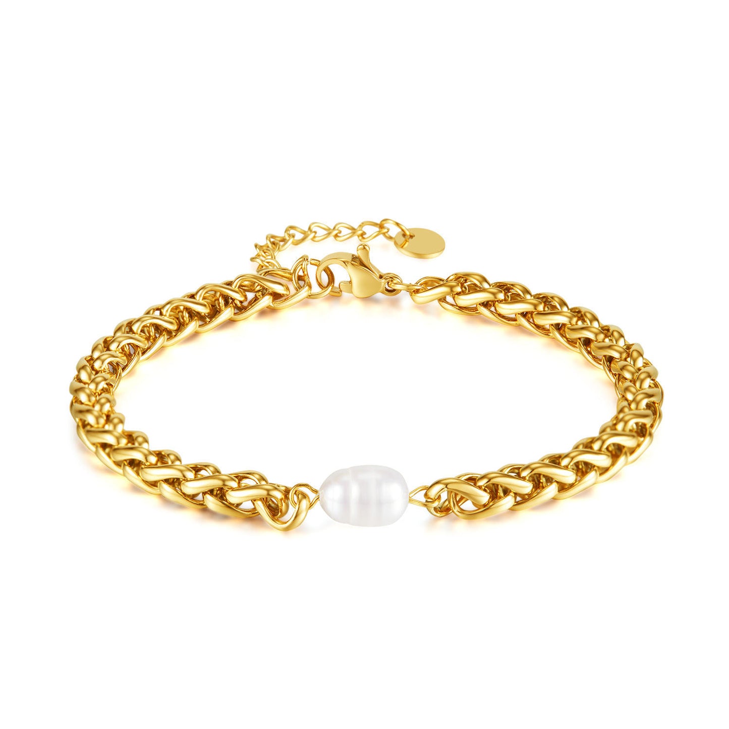 Maelle Pearl Chain Bracelet