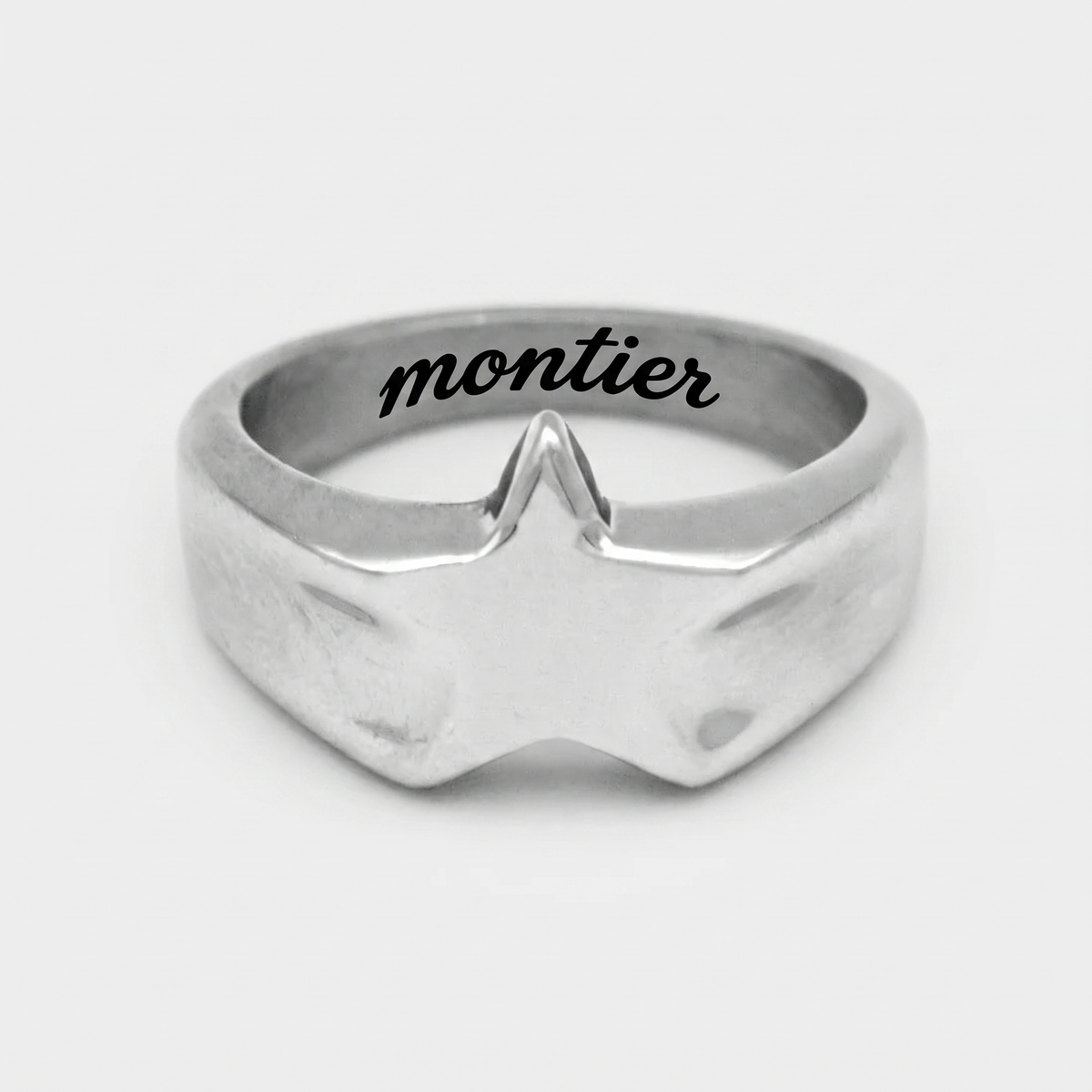 Pinky star Ring Silver
