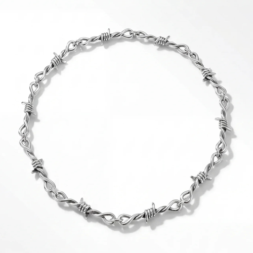 Barbed Wire Necklace