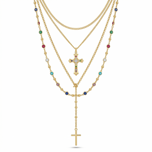 Vittoria Croix Necklace
