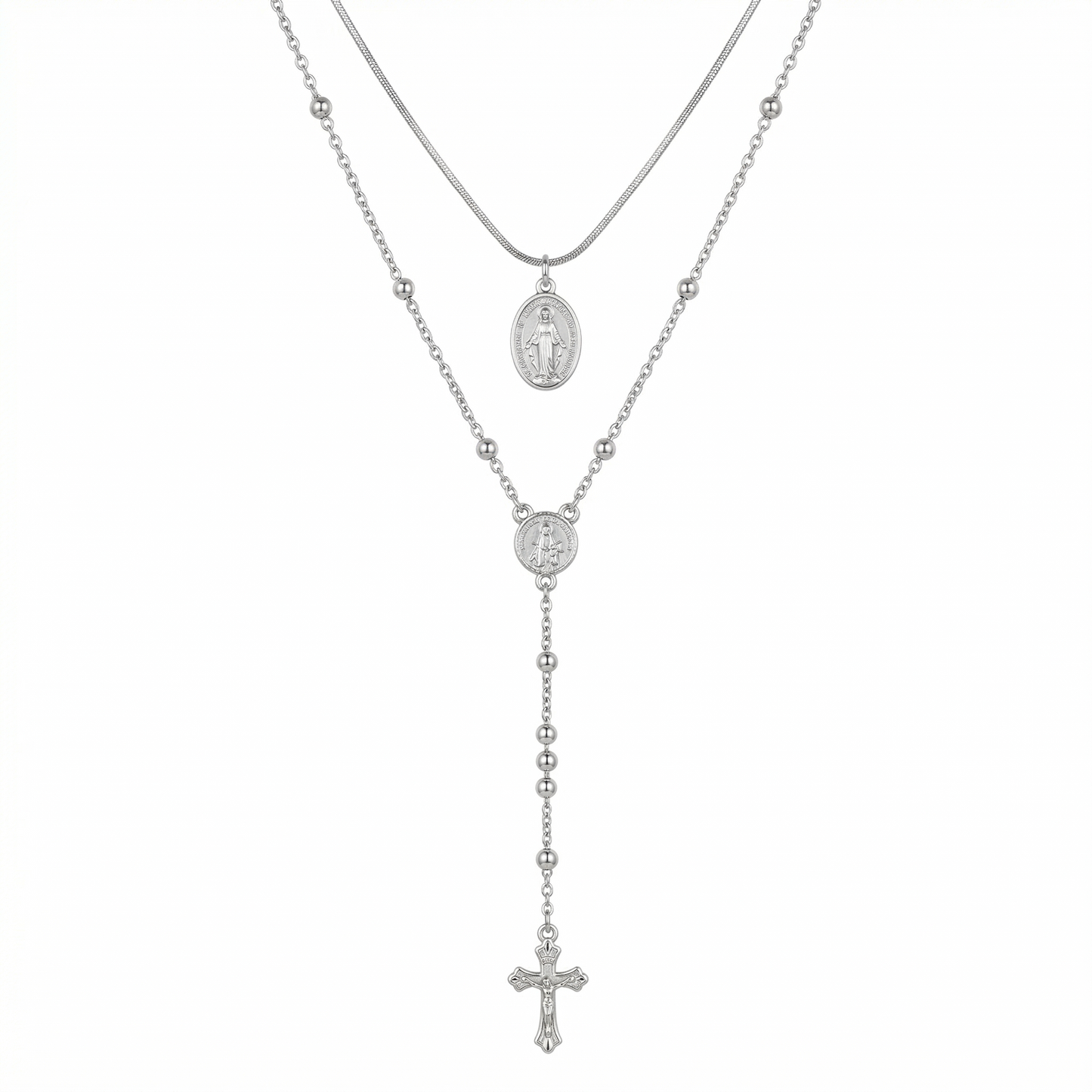 Solenne Medallion Necklace