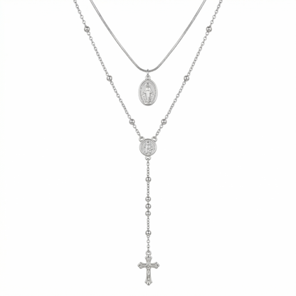 Solenne Medallion Necklace