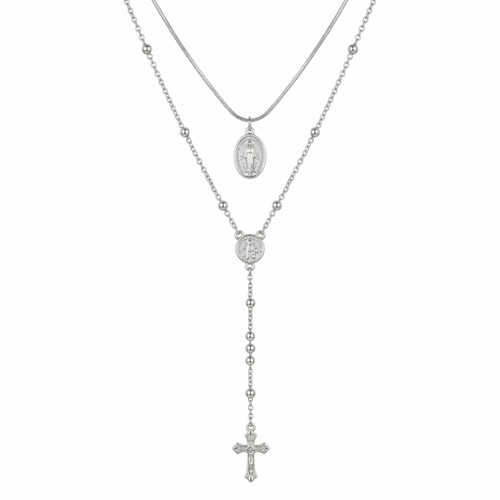 Solenne Medallion Necklace