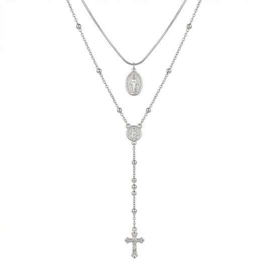 Solenne Medallion Necklace