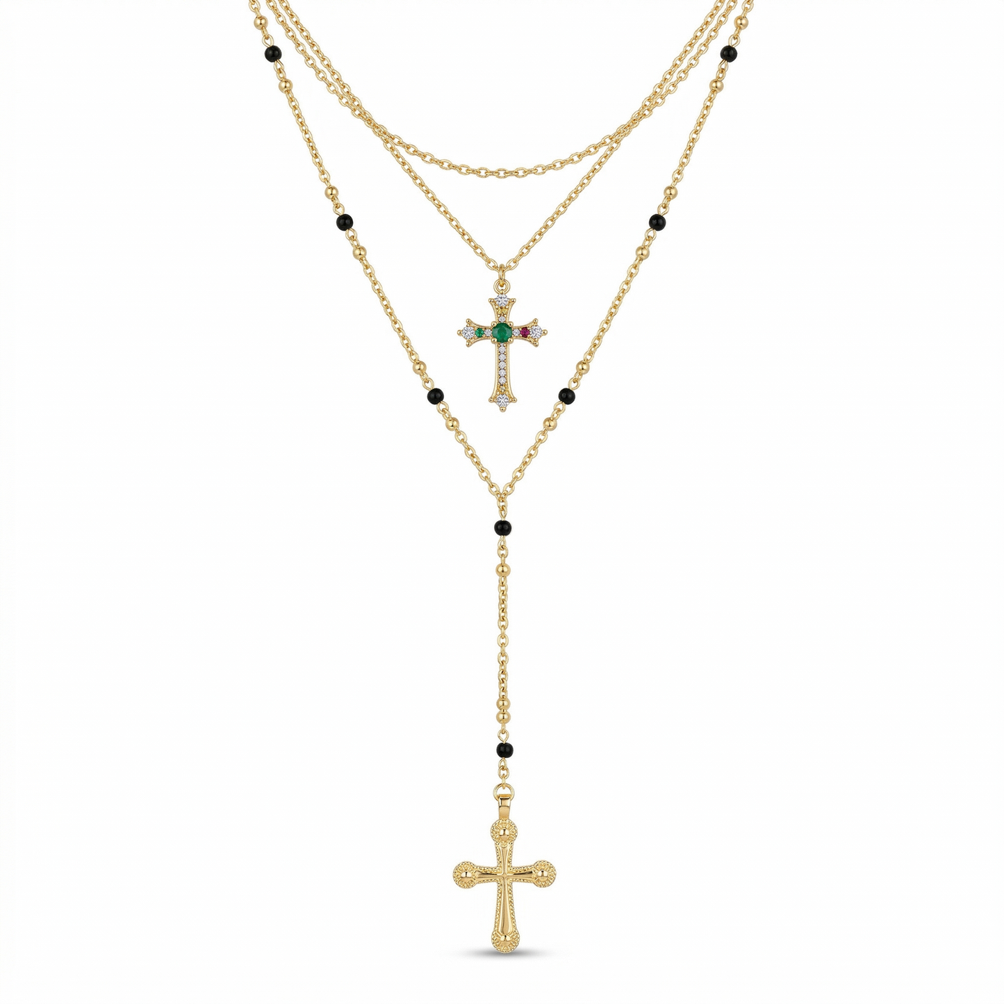 Lumière Croix Necklace