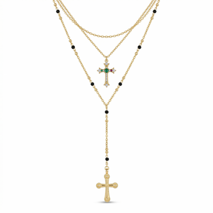 Lumière Croix Necklace