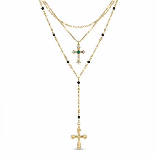 Lumière Croix Necklace