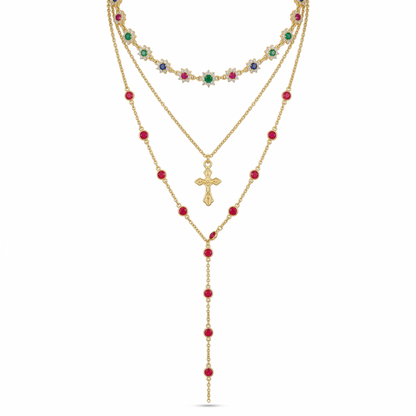 Rosalie Croix Necklace