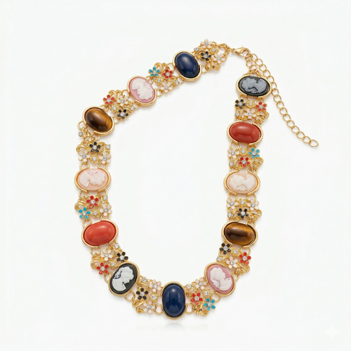 Antonia Cameo Necklace