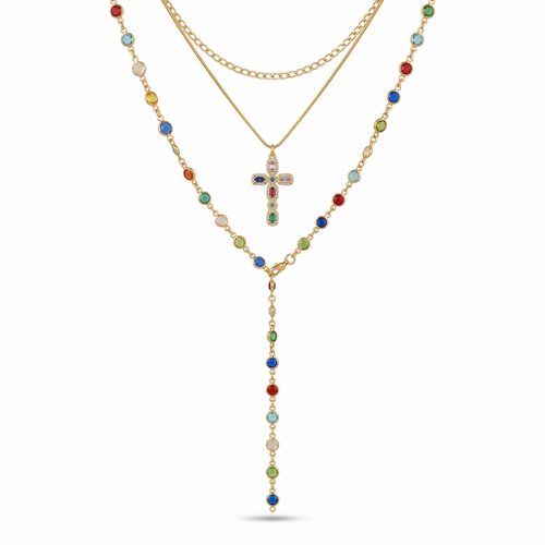Dominique Croix Necklace