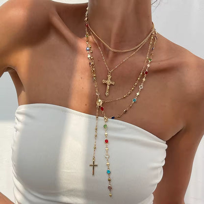 Vittoria Croix Necklace