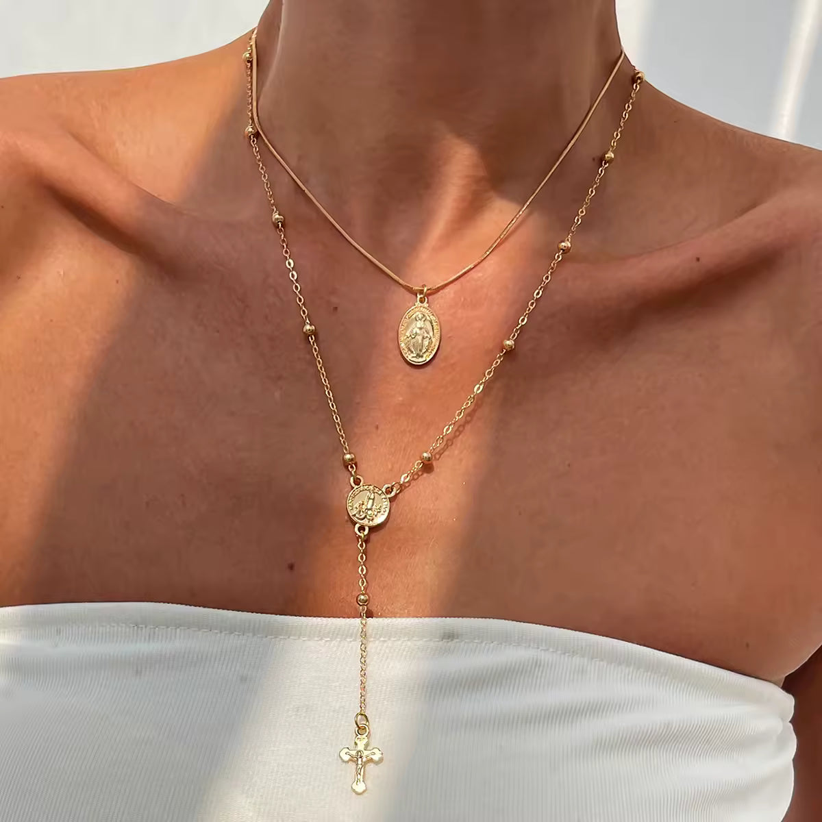Nocturne Rosary Necklace