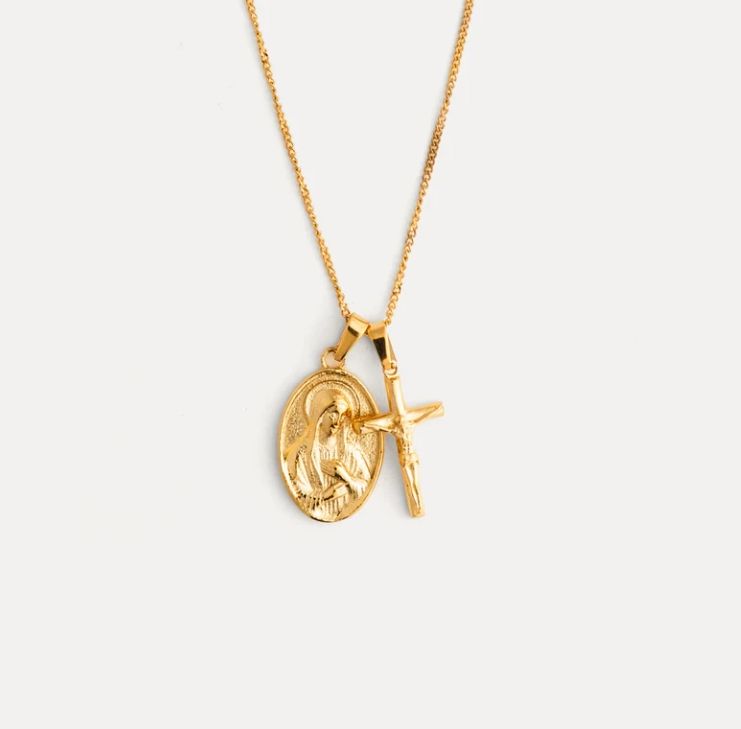 Isolde Croix Pendant