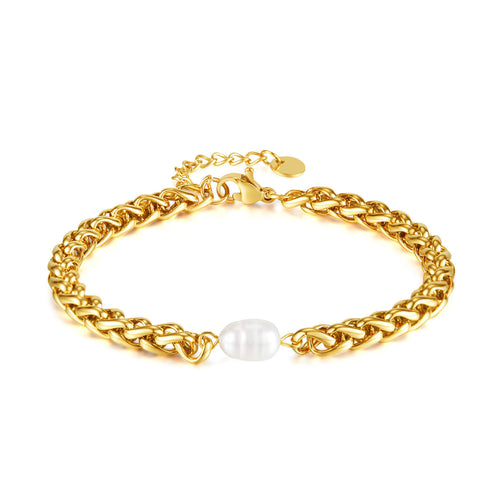 Maelle Pearl Chain Bracelet