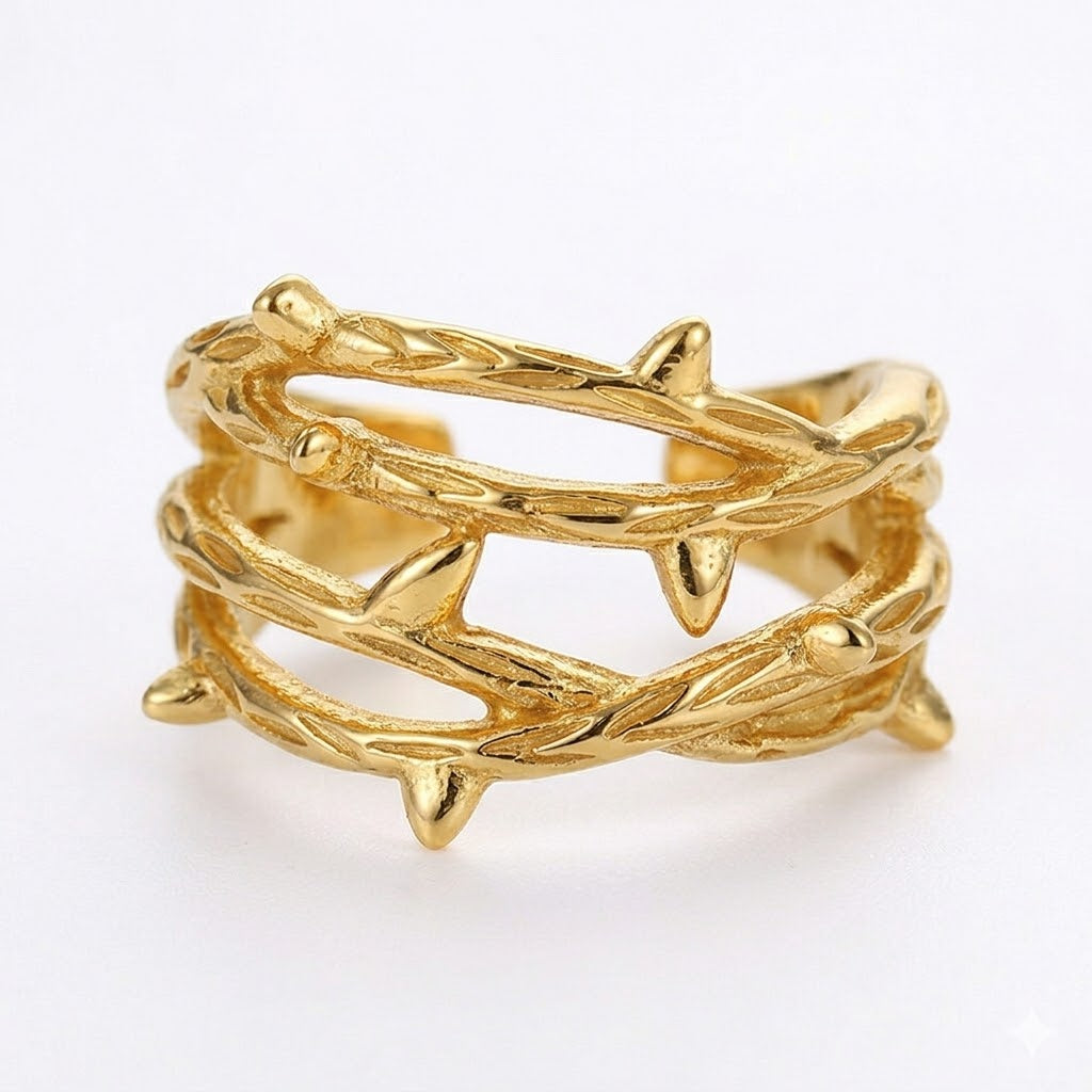 Thorn Crown Ring