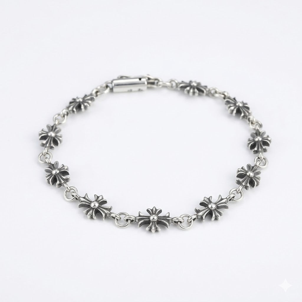 Noir Croix Bracelet