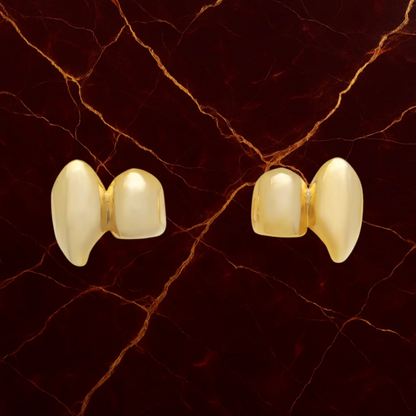 Placa de Dientes Caninos Dobles
