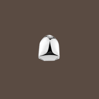 Grillz de un solo diente con placa