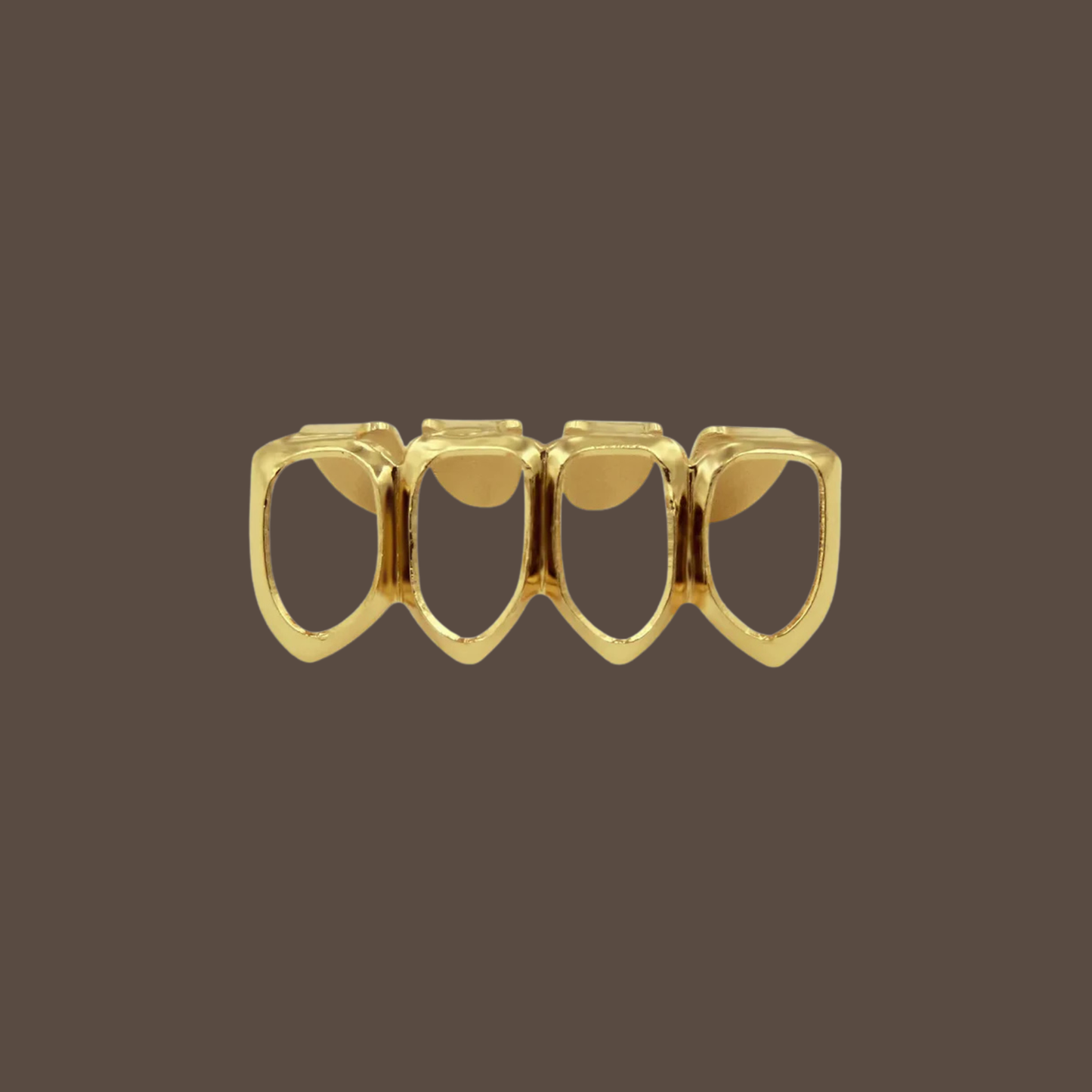 Iced Hallow Tooth Grillz Set