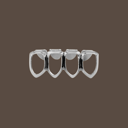 Iced Hallow Tooth Grillz Set