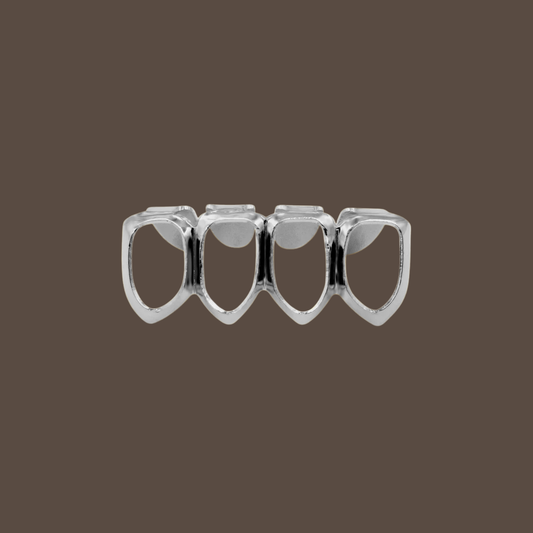 Iced Hallow Tooth Grillz Set