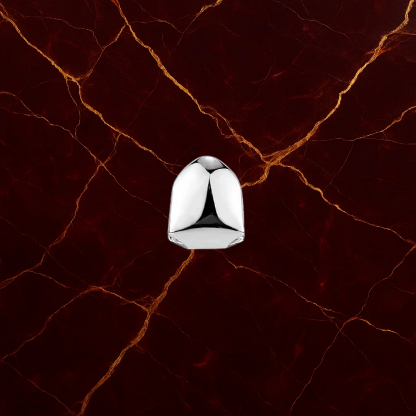 Grillz de un solo diente con placa