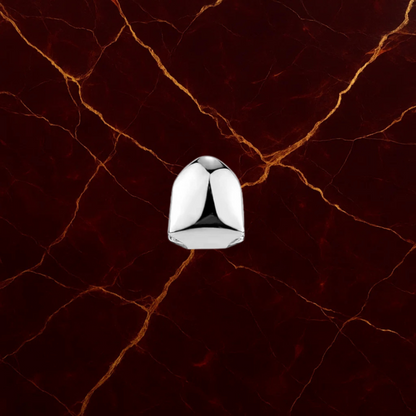 Grillz de un solo diente con placa