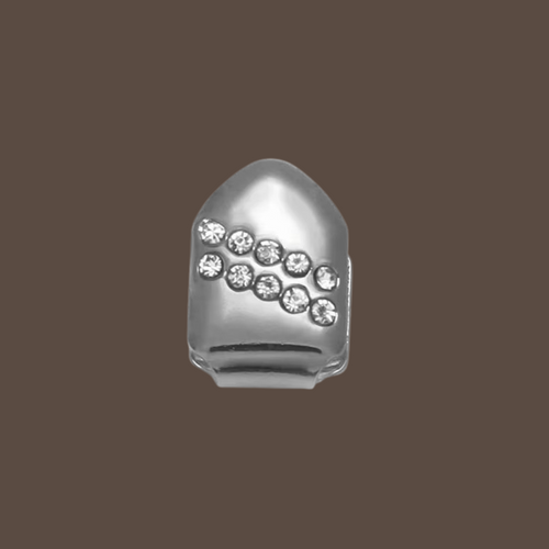 Double Iced Out Single Grillz