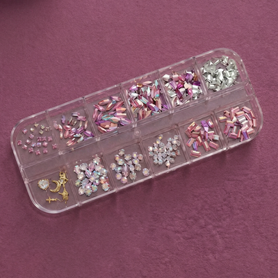 1x Teeth Gems Tray