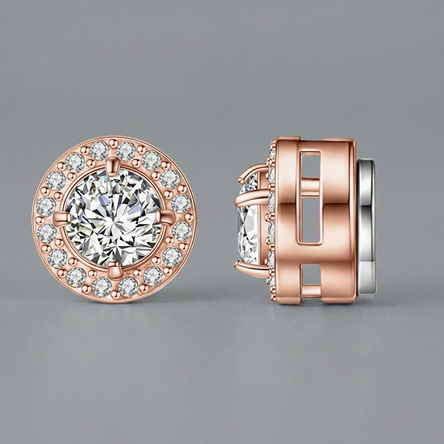 Iced Out Axis Earrings