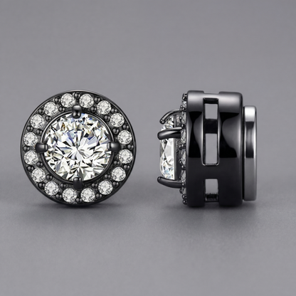 Iced Out Axis Earrings